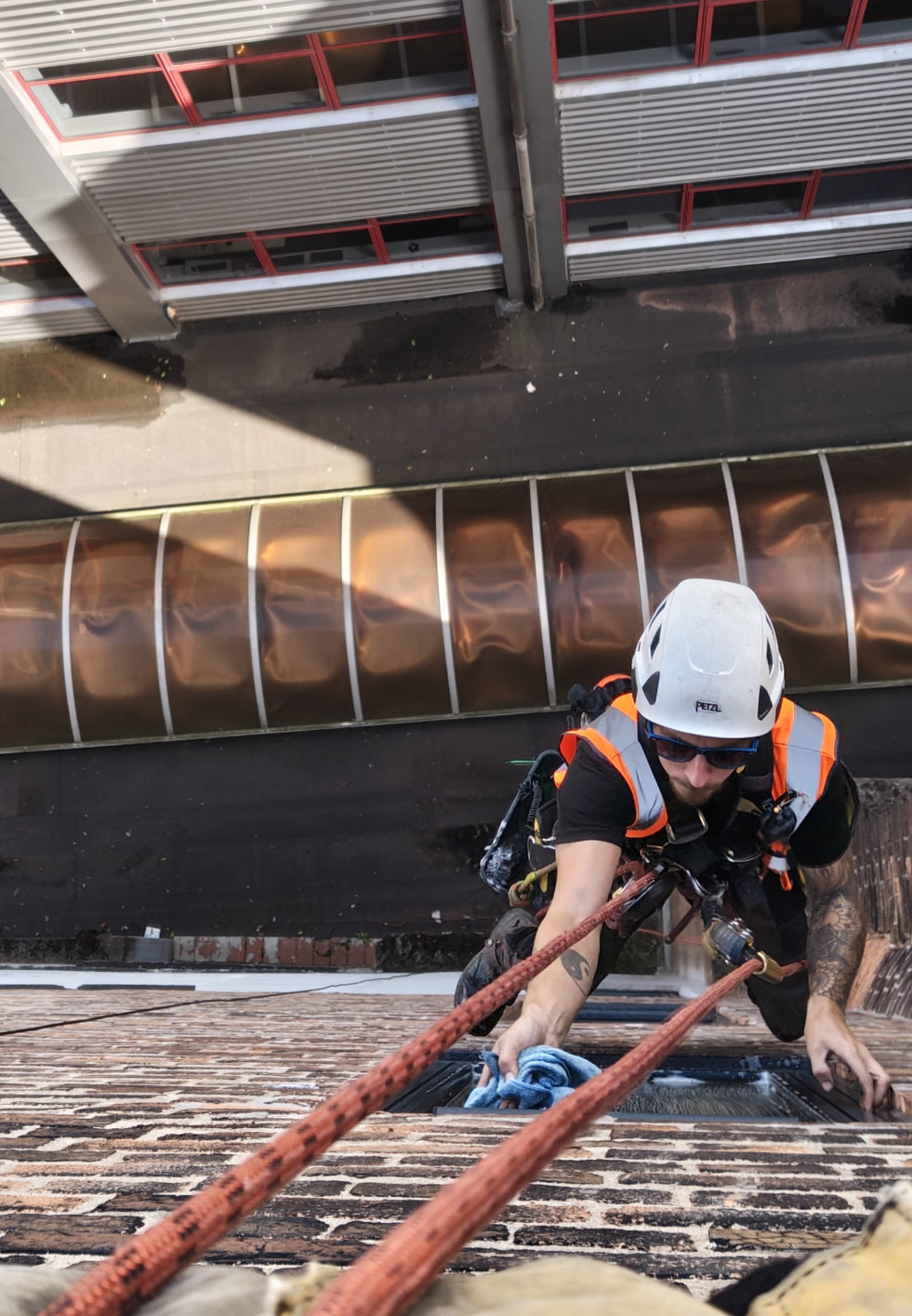 Rope Access Window Cleaning