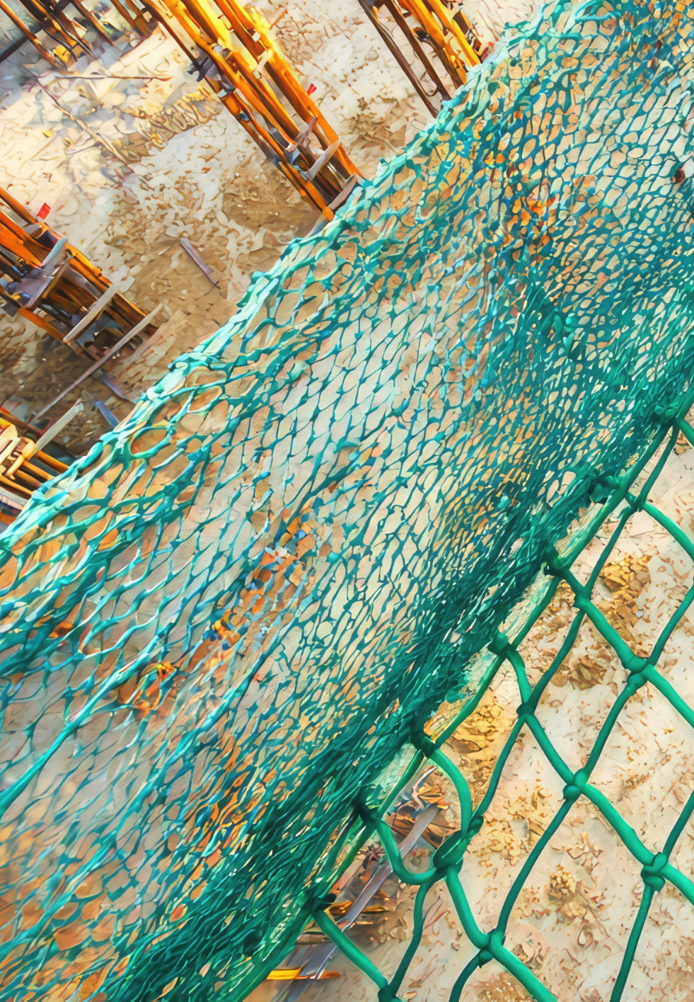 High Level Safety Netting and Debris Netting Installation